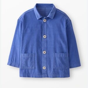 Hanna Andersson Kids Blue Button Down Shirt